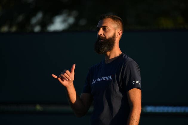 Benoit Paire TENNIS : BNP Paribas Open 2022 - 10 03 2023 AntoineCouvercelle Panoramic 