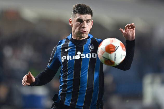 Mg Bergamo 10 03 2022 - Europa League Atalanta-Bayer Leverkusen foto Matteo Gribaudi Image nella foto: Rusland Malinovskyi 