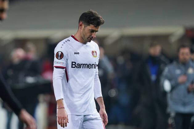 Photo Spada LaPresse March 10, 2022 - Bergamo ,Italy Soccer Atalanta vs Bayer Leverkusen - Europa League 2021 2022 In the photo alario ( Bayer Leverkusen )  Copyright: xSpada LaPressex
