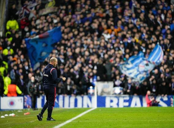 Mandatory Credit: Photo by Stuart Wallace Shutterstock (12843073bm) Crvena Zvezda Coach Dejan Stankovic Rangers v Red Star Belgrade, Europa League, Round of 16, First Leg, Football, Ibrox Stadium, Glasgow, UK - 10 Mar 2022 EDITORIAL USE ONLY No use with unauthorised audio, video, data, fixture lists, club league logos or live services. Online in-match use limited to 120 images, no video emulation. No use in betting, games or single club league player publications. Rangers v Red Star Belgrade, Europa League, Round of 16, First Leg, Football, Ibrox Stadium, Glasgow, UK - 10 Mar 2022 EDITORIAL USE ONLY No use with unauthorised audio, video, data, fixture lists, club league logos or live services. Online in-match use limited to 120 images, no video emulation. No use in betting, games or single club league player publications. Copyright: xStuartxWallace Shutterstockx 12843073bm
