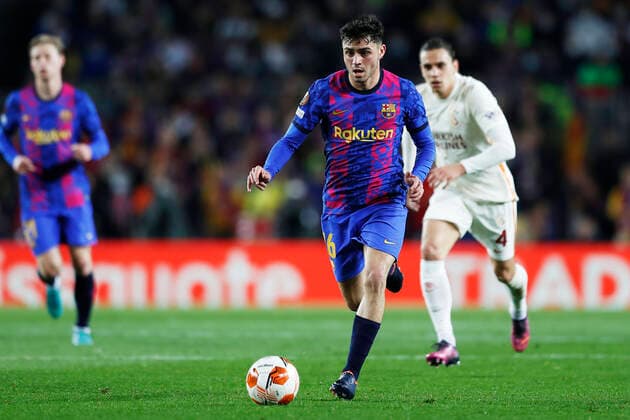 Pedri (Barcelona), MARCH 10, 2022 - Football Soccer : UEFA Europa League Round of 16 1st leg match between FC Barcelona, Barca 0-0 Galatasaray AS at the Camp Nou stadium in Barcelona, Spain. Noxthirdxpartyxsales  (182952245)
