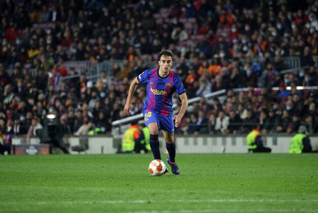 FC Barcelona, Barca v Galatasaray: Round of 16 Leg One - UEFA Europa League Eric Garcia during the match between FC Barcelona and Galatasaray SK, corresponding to the first leg of the round of 16 of the UEFA Europa League, played at the Camp Nou Stadium, in Barcelona, on 10th March 2022. Barcelona Spain  Copyright: xUrbanandsportx originalFilename:urbanandsport-fcbarcel220310_np2Lp.jpg
