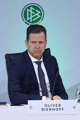 44. Ordentlicher DFB-Bundestag 2022 am 11.03.202 im WCCB in Bonn Oliver Bierhoff ( Direktor Nationalmannschaften und Akademie Deutschland )