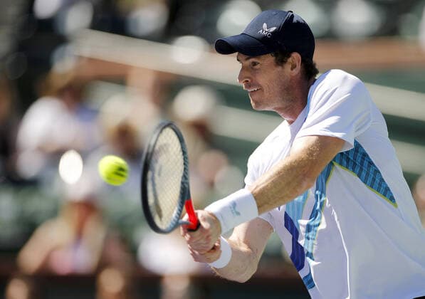 Mandatory Credit: Photo by Ella Ling Shutterstock (12844917cc) Andy Murray of GBR in action BNP Paribas Open, Tennis, Day 3, Indian Wells Tennis Garden, California, USA - 11 Mar 2022 BNP Paribas Open, Tennis, Day 3, Indian Wells Tennis Garden, California, USA - 11 Mar 2022 Copyright: xEllaxLing Shutterstockx 12844917cc