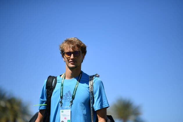 Sport Bilder des Tages Alexander Zverev TENNIS : BNP Paribas Open 2022 - 11 03 2023 AntoineCouvercelle Panoramic 