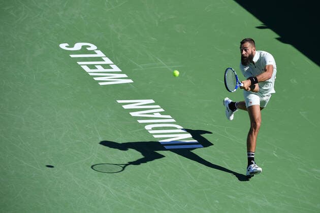 Benoit Paire TENNIS : BNP Paribas Open 2022 - 11 03 2023 AntoineCouvercelle Panoramic 