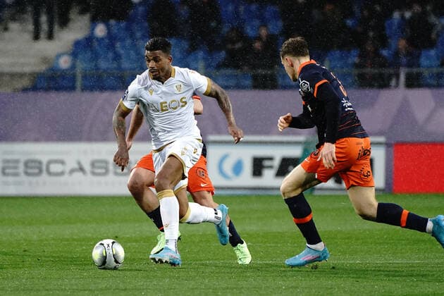 Mario Lemina (OGC Nice) FOOTBALL : Montpellier vs OGC Nice - Ligue 1 Uber Eats - Montpellier - 12 03 2022 NorbertScanella Panoramic 