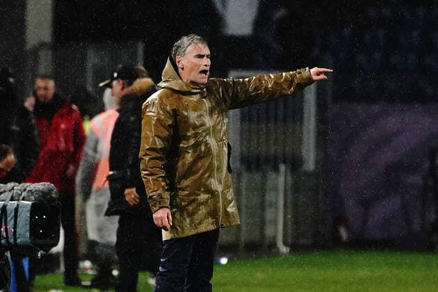 Olivier Dall Oglio (Entraineur de Montpellier FC) FOOTBALL : Montpellier vs OGC Nice - Ligue 1 Uber Eats - Montpellier - 12 03 2022 NorbertScanella Panoramic 