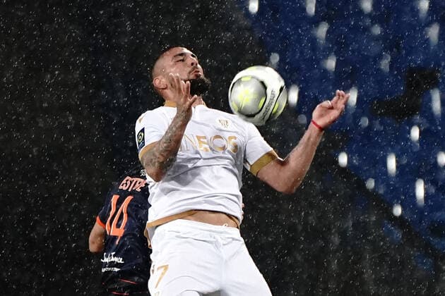 Andy Delort (OGC Nice) FOOTBALL : Montpellier vs OGC Nice - Ligue 1 Uber Eats - Montpellier - 12 03 2022 NorbertScanella Panoramic 