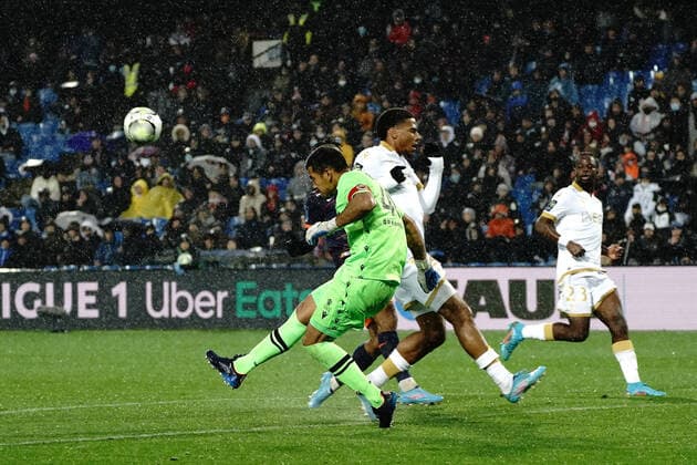 Walter Benitez (OGC Nice) FOOTBALL : Montpellier vs OGC Nice - Ligue 1 Uber Eats - Montpellier - 12 03 2022 NorbertScanella Panoramic 