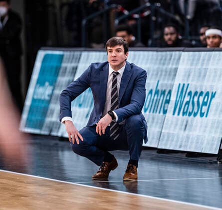 Head Coach Pedro Calles (Towers) 12.03.22, Hamburg, Hamburg Towers vs. Telekom Baskets Bonn, easyCredit BBL, Basketball Bundesliga, 1.Liga, Saison 2021 2022, 25. Spieltag Â