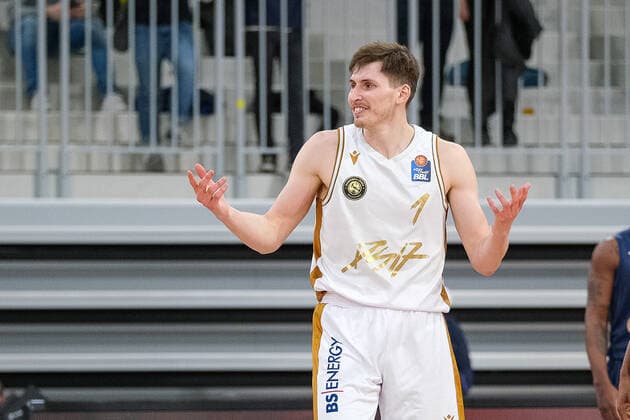David Kraemer (Basketball Loewen Braunschweig, 1) ist sichtlich enttaeuschung traurig niedergeschlagen, MLP Academics Heidelberg vs. Basketball Loewen Braunschweig, Basketball, easyCredit Bundesliga, 25.Spieltag, Saison 2021 2022, 12.03.2022, MLP Academics Heidelberg vs. Basketball Loewen Braunschweig, Basketball, easyCredit Bundesliga, 25.Spieltag, Saison 2021 2022, 12.03.2022, Heidelberg Copyright: xEibner-Pressefotox EP_EER