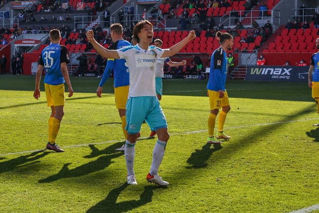 13.03.2022, Fussball, Saison 2021 2022, 2. Bundesliga, 26. Spieltag, FC Ingolstadt 04 - FC Schalke 04, Ko Itakura (FC Schalke 04) Foto: Tim Rehbein RHR-FOTO Ingolstadt Audi Sportpark Bayern Deutschland xRHR-FOTO TRx