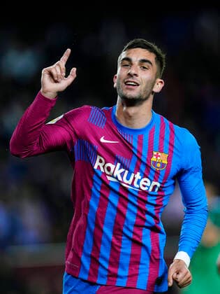 ESP: FC Barcelona, Barca CA Osasuna. La Liga Santander Ferran Torres of FC Barcelona celebrates his goal during the La Liga match between FC Barcelona and CA Osasuna played at Camp Nou Stadium on March 13, 2022 in Barcelona, Spain. kpng Copyright: xSergioxRuizx xPRESSINPHOTOx PS_130322_071