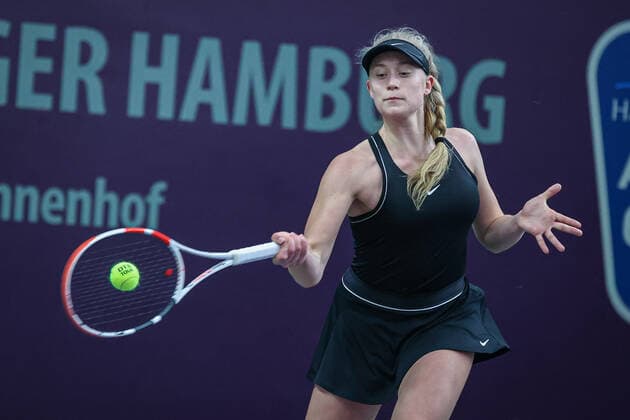 VON KOZIEROWSKI Lea (GER), ITF World Tennis Tour Juniors J3 Hamburg, Hamburg, Tennis-Verband Hamburg, 14.03.2022,