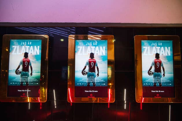 Sport Bilder des Tages 220314 Galapremiär av filmen Jag är Zlatan den 14 mars 2022 i Stockholm. Copyright: JONATHANxNÄCKSTRAND BB220314JN038