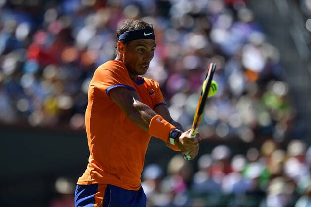 Rafael Nadal (Esp) TENNIS : BNP Paribas Open 2022 - 14 03 2023 AntoineCouvercelle Panoramic 