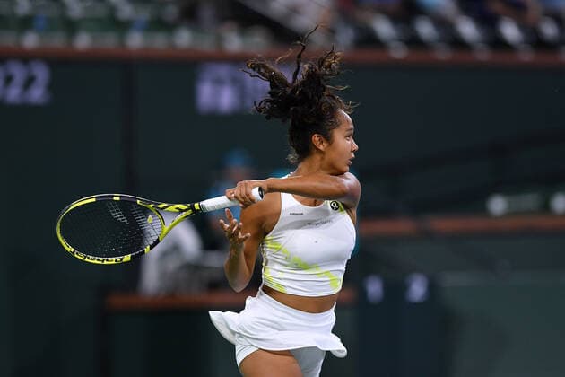 Leylah Fernandez (Can) TENNIS : BNP Paribas Open 2022 - 14 03 2023 AntoineCouvercelle Panoramic 
