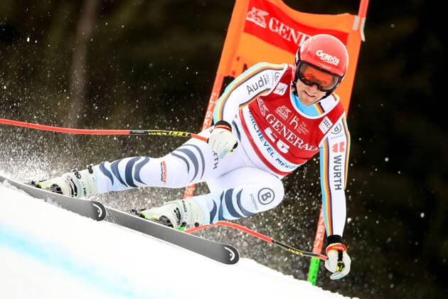 Bilder des Jahres 2022, Sport 03 März Sport Themen der Woche KW11 ALPINE SKIING - FIS WC Final Courchevel COURCHEVEL,FRANCE,15.MAR.22 - ALPINE SKIING - FIS World Cup Final, downhill training, men. Image shows Josef Ferstl (GER).  GEPAxpictures xMarioxBuehner
