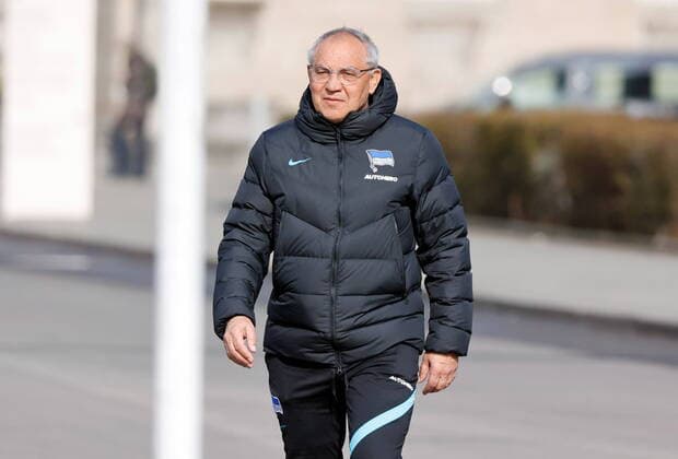 Deutschland, Berlin, Sportpark, GER, 1.FBL, Hertha BSC, Saison 2021 22, Training, Foto: Felix Magath, Cheftrainer