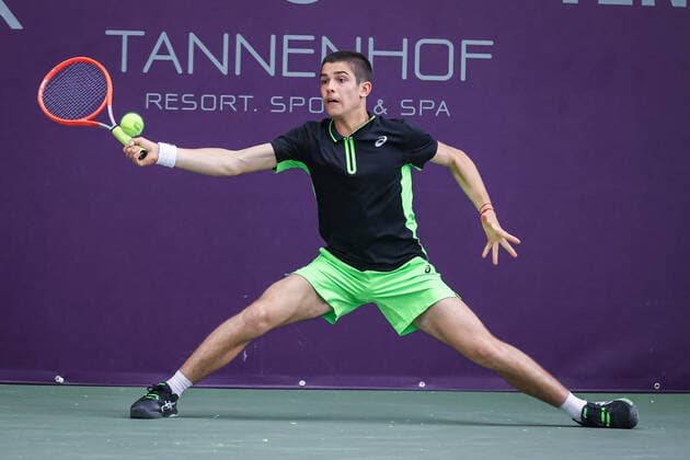 DZHENEV Adriano (BUL), ITF World Tennis Tour Juniors J3 Hamburg, Hamburg, Tennis-Verband Hamburg, 15.03.2022,