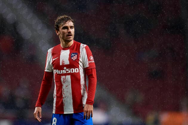 Club Atletico de Madrid v Cadiz CF - La Liga Santander Antoine Griezmann of Atletico Madrid during the La Liga Santander match between Club Atletico de Madrid and Cadiz CF at Estadio Wanda Metropolitano on March 11, 2022 in Madrid, Spain. Madrid Spain  Copyright: xJosexBretonx originalFilename:breton-clubatle220311_npANO.jpg