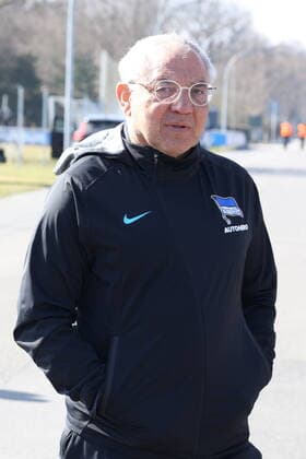 DEU, DFL, 1. FBL Hertha BSC, Training, 16.03.2022, Sportforum, Berlin, DEU, DFL, 1. FBL Hertha BSC, Training, im Bild Cheftrainer Felix Magath (Hertha BSC Berlin),