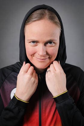 Anna-Lena Herzgerodt, ehem. Groenefeld (DTB-Trainerin), Kadershooting, Hamburg, Tennis-Verband Hamburg, 14.03.2022,