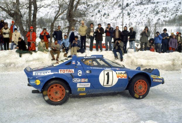 Bernard Darniche (FRA) Alain Mahe (FRA) Lancia Stratos Hf Gr4 Chardonnet Maglioli Tuning 2nd position Monte Carlo Monaco Copyright: xxx