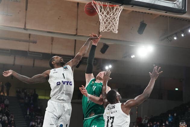 Basketball EuroCup 2021 2022, Hamburg Towers vs. Slask Wroclaw, Hamburg 16.03.2022 Basketball EuroCup 2021 2022, Hamburg Towers vs. Slask Wroclaw, Hamburg 16.03.2022 Copyright: xBEAUTIFULxSPORTS Mohwinkelx