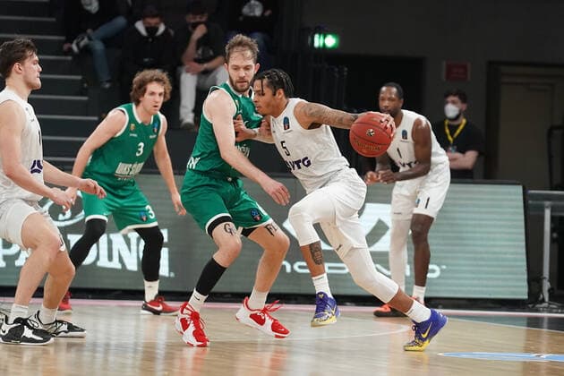 Basketball EuroCup 2021 2022, Hamburg Towers vs. Slask Wroclaw, Hamburg 16.03.2022 Basketball EuroCup 2021 2022, Hamburg Towers vs. Slask Wroclaw, Hamburg 16.03.2022 Copyright: xBEAUTIFULxSPORTS Mohwinkelx