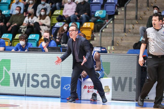 Diego Ocampo,(HC Fraport Skyliners), , GER,Basketball, BBL, Fraport Skyliners gegen s.Oliver Würzburg,16.03.2022 Frankfurt Copyright: xEibner-Pressefoto UlrichxScherbaumx EP_usm