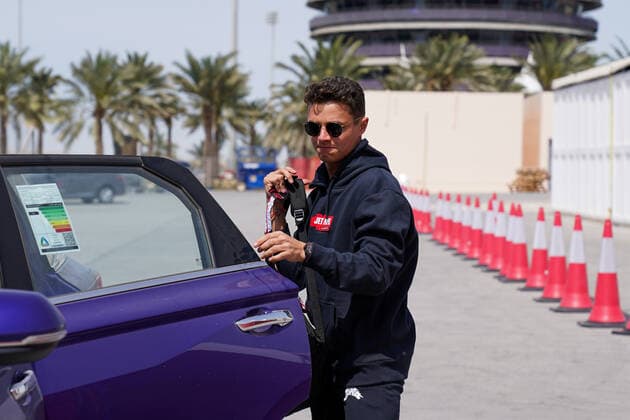 FORMULA 1 GULF AIR BAHRAIN GRAND PRIX 2022, 17 03 2022 Bahrain International Circuit, Sakhir, Bahrain on 17 March 2022 Lando Norris 4 (GBR), McLaren MCL36 during the FORMULA 1 GULF AIR BAHRAIN GRAND PRIX 2022, Eleanor Hoad Editorial Use Only Copyright: xEleanorxHoadx ESM-0400-0010