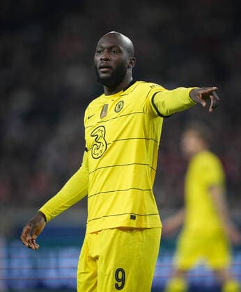 Romelu Lukaku of Chelsea during the UEFA Champions League match between LOSC (Lille) and Chelsea at Stade Pierre Mauroy, France on 16 March 2022. Copyright: xAndyxRowlandx PMI-4833-0022