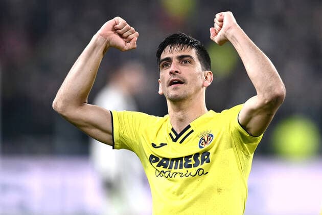 Db Torino 16 03 2022 - Champions League Juventus-Villarreal foto Daniele Buffa Image nella foto: esultanza gol Gerard Moreno 