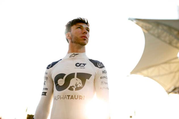 10 Pierre Gasly (FRA, Scuderia AlphaTauri), F1 Grand Prix of Bahrain at Bahrain International Circuit on March 17, 2022 in Sakhir, Bahrain. (Photo by HOCH ZWEI) Sakhir Bahrain