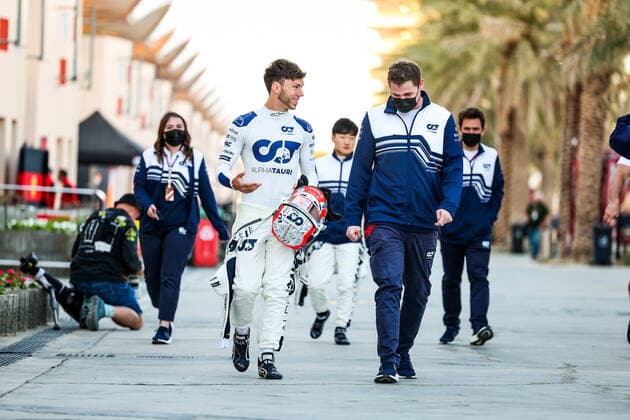 GASLY Pierre (fra), Scuderia AlphaTauri AT03, portrait during the Formula 1 Gulf Air Bahrain Grand Prix 2022, 1st round of the 2022 FIA Formula One World Championship, WM, Weltmeisterschaft on the Bahrain International Circuit, from March 18 to 20, 2022 in Sakhir, Bahrain - F1 - BAHRAIN GRAND PRIX 2022 DPPI Panoramic  20220317_GOOD5388