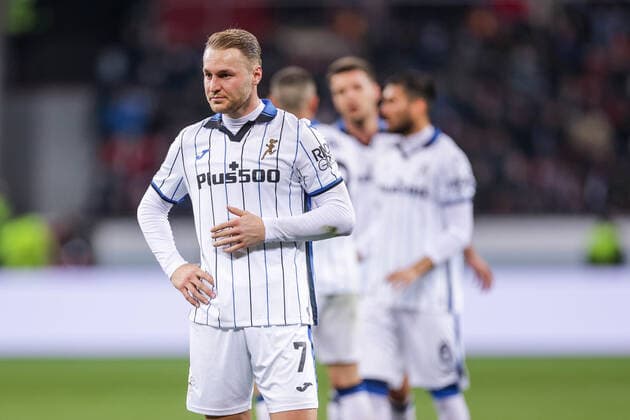 17.03.2022, Fussball, Saison 2021 2022, UEFA Europa League, Achtelfinale, Rückspiel, Runde 2 2, Bayer Leverkusen - Atalanta Bergamo, Teun Koopmeiners (Atalanta Bergamo), Foto: Dennis Ewert RHR-FOTO xRHR-FOTO DEx