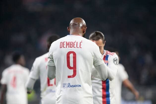 Mandatory Credit: Photo by Nderim Kaceli LiveMedia Shutterstock (12854348y) Moussa Dembele of Olympique Lyonnais football Europa League match Olympique Lyonnais vs FC Porto, Parc Olympique Lyonnais, Lyon, France - 17 Mar 2022 football Europa League match Olympique Lyonnais vs FC Porto, Parc Olympique Lyonnais, Lyon, France - 17 Mar 2022  Copyright: xNderimxKaceli LiveMedia Shutterstockx 12854348y