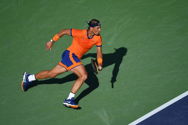Rafael Nadal (Esp) TENNIS : BNP Paribas Open 2022 - 17 03 2023 AntoineCouvercelle Panoramic 