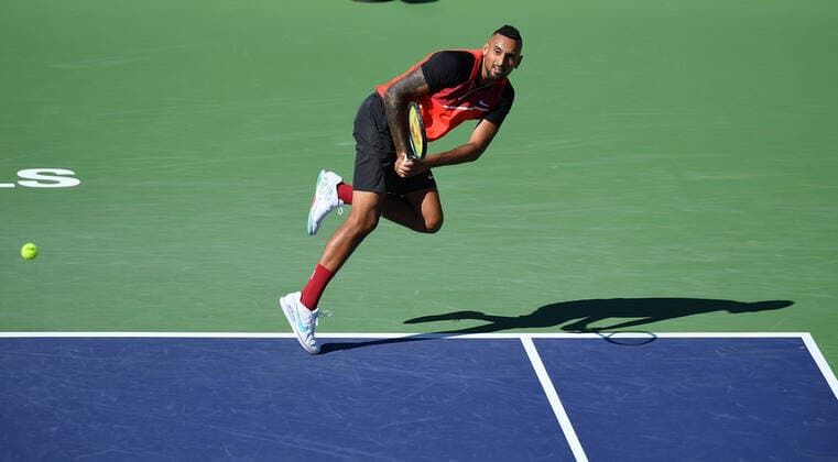 Paula Badosa (Esp) TENNIS : BNP Paribas Open 2022 - 17 03 2023 AntoineCouvercelle Panoramic 
