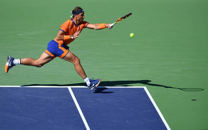 Rafael Nadal (Esp) TENNIS : BNP Paribas Open 2022 - 17 03 2023 AntoineCouvercelle Panoramic 