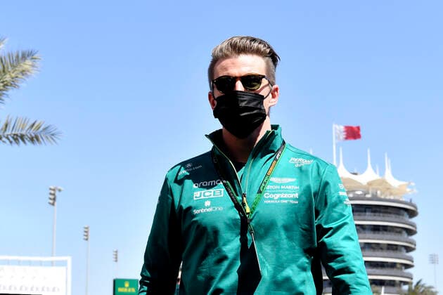 HUELKENBERG Nico F1 Team Aston Martin FIA F1 Saison 2022 GP Bahrain 1.Tag am 18. 03. 2022 Bahrain International Circuit