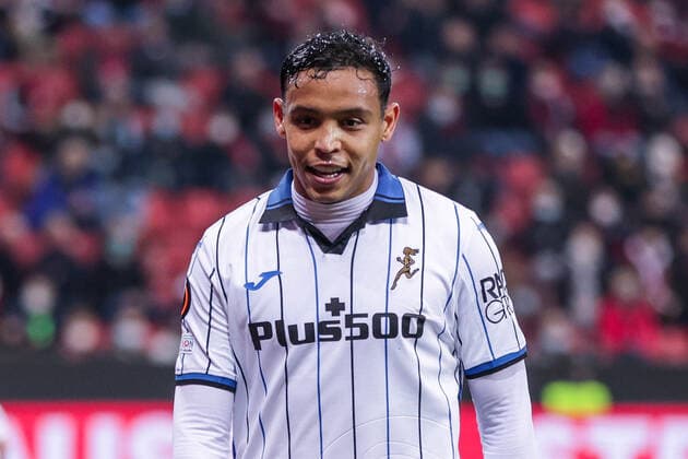 17.03.2022, Fussball, Saison 2021 2022, UEFA Europa League, Achtelfinale, Rückspiel, Runde 2 2, Bayer Leverkusen - Atalanta Bergamo, Luis Muriel (Atalanta Bergamo), Foto: Dennis Ewert RHR-FOTO xRHR-FOTO DEx