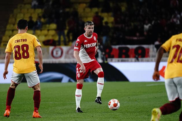 Caio Henrique Oliveira Silva (AS Monaco) FOOTBALL : AS Monaco vs Braga - 8 eme de finale retour Europa League - Monaco - 17 03 2022 NorbertScanella Panoramic 