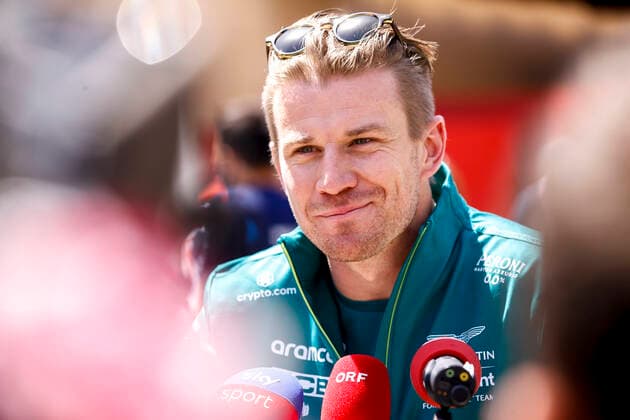 27 Nico Hulkenberg (DEU, Aston Martin Aramco Cognizant F1 Team), F1 Grand Prix of Bahrain at Bahrain International Circuit on March 18, 2022 in Sakhir, Bahrain. (Photo by HOCH ZWEI) Sakhir Bahrain
