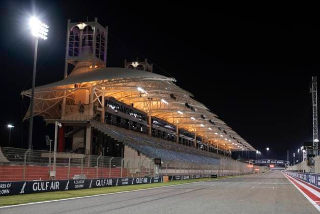 Track impression, F1 Grand Prix of Bahrain at Bahrain International Circuit on March 17, 2022 in Sakhir, Bahrain. (Photo by HOCH ZWEI) Sakhir Bahrain