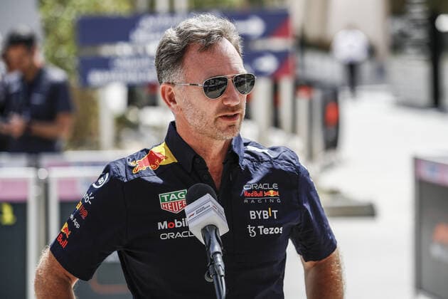 HORNER Christian (gbr), Team Principal of Red Bull Racing, portrait during the Formula 1 Gulf Air Bahrain Grand Prix 2022, 1st round of the 2022 FIA Formula One World Championship, WM, Weltmeisterschaft on the Bahrain International Circuit, from March 18 to 20, 2022 in Sakhir, Bahrain - F1 - BAHRAIN GRAND PRIX 2022 DPPI Panoramic  00122004__B3_7748