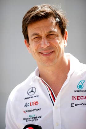 Toto Wolff (AUT, Mercedes-AMG Petronas F1 Team), F1 Grand Prix of Bahrain at Bahrain International Circuit on March 19, 2022 in Sakhir, Bahrain. (Photo by HOCH ZWEI) Sakhir Bahrain