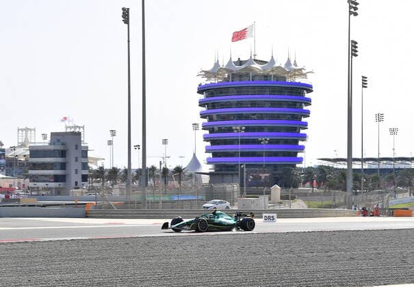 Formel 1 in Bahrain 2022 19.03.2022, Bahrain International Circuit, Sakhir, Formel 1 in Bahrain 2022 , im Bild Nico Hülkenberg (DEU), Aston Martin Aramco Cognizant Formula One Team